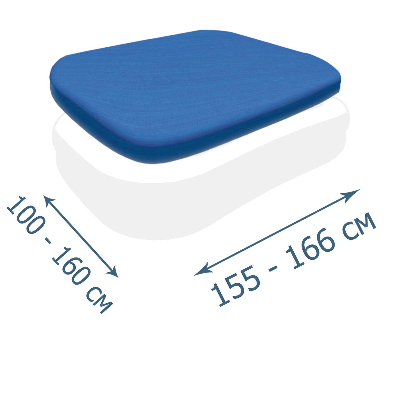 

Тент - чехол для детских бассейнов IntexPool 33008. Подходит к бассейнам 157х157, 159х159, 163х107, 166х100 см