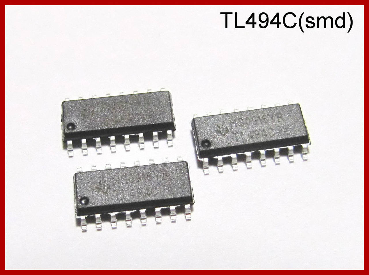 

TL494CN, ШИМ-контроллер питания, SOIC-16.