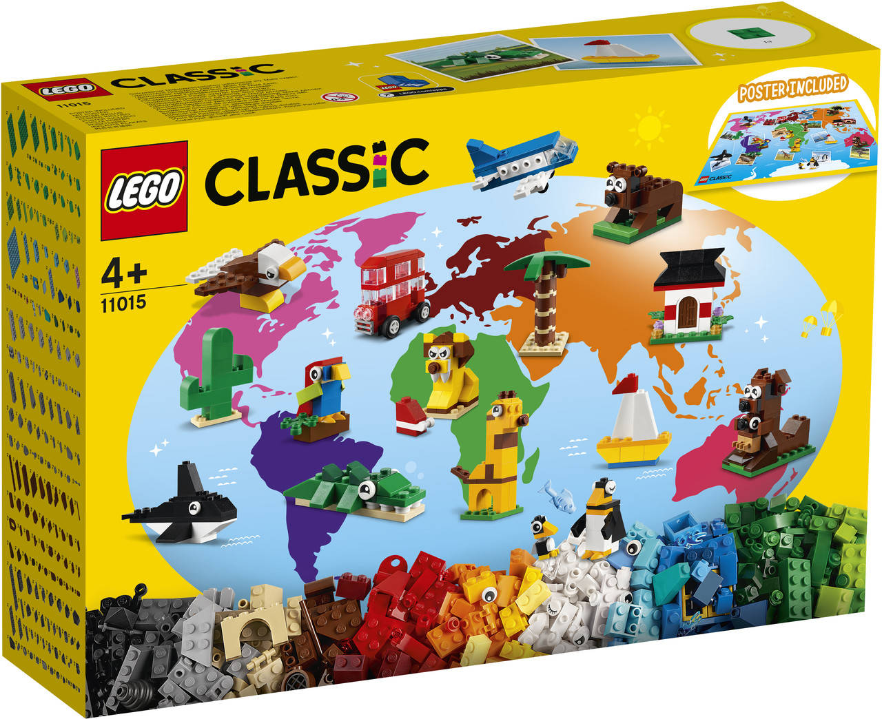 

LEGO ЛЕГО Classic Вокруг света 11015