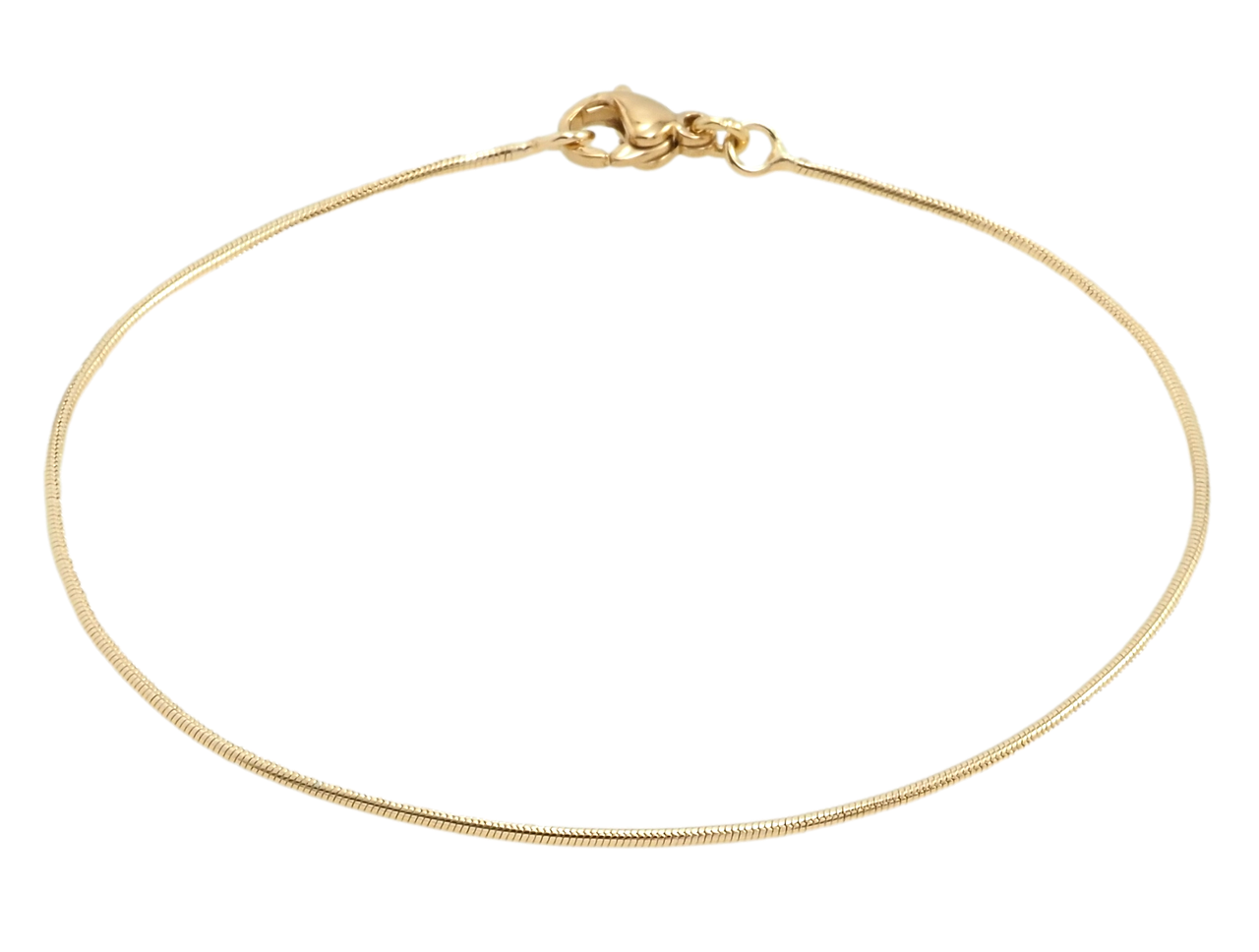 

Браслет Xuping Позолота 18K "Плетение Ювелирный шнур" длина 19см х 1мм