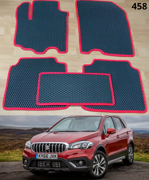 

Коврики ЕВА в салон Suzuki SX4 '14-, Черный