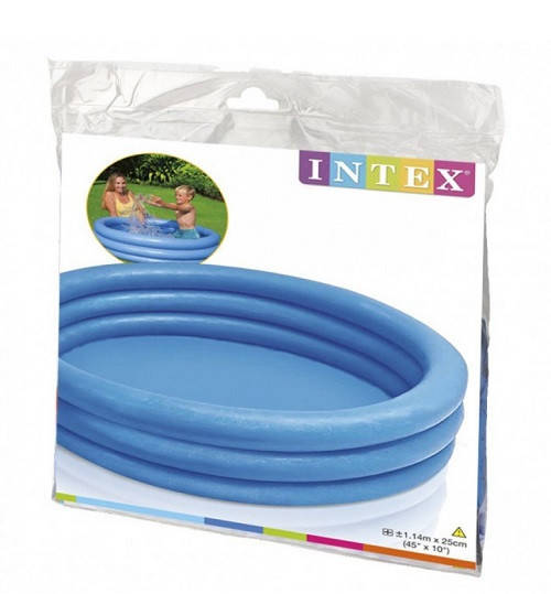 

Intex Бассейн надувной d = 114 * 25 см цветной 59416 NP в пакете