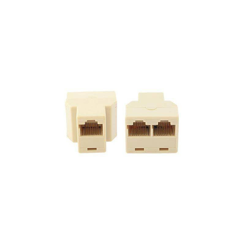 

RJ45 сплиттер коннектор, витая пара, разветвитель