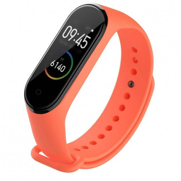 

Ремешок силиконовый BeWatch для Xiaomi Mi Band 3 \ 4 коралловый