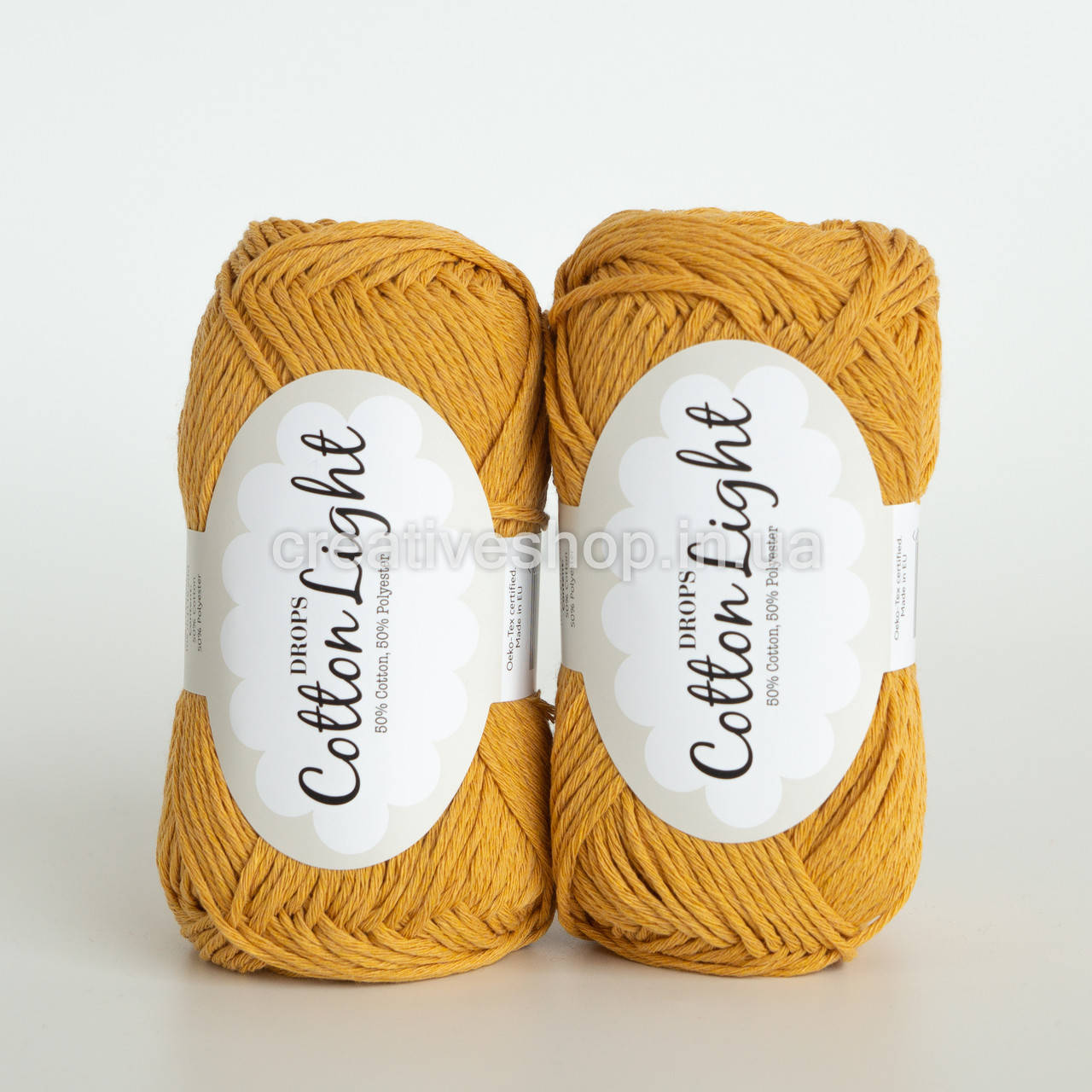 

Пряжа DROPS Cotton Light (цвет 28 yellow), Желтый