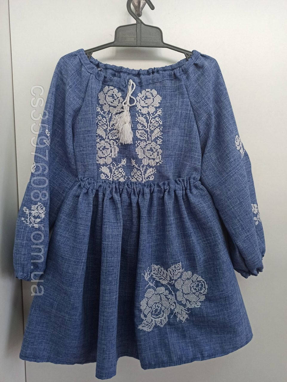 

Сукня для дівчинки джинс