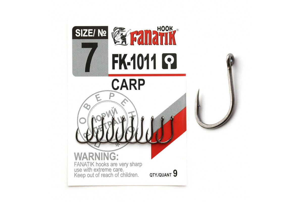 

Крючок Fanatik Carp FK-1011 № 7