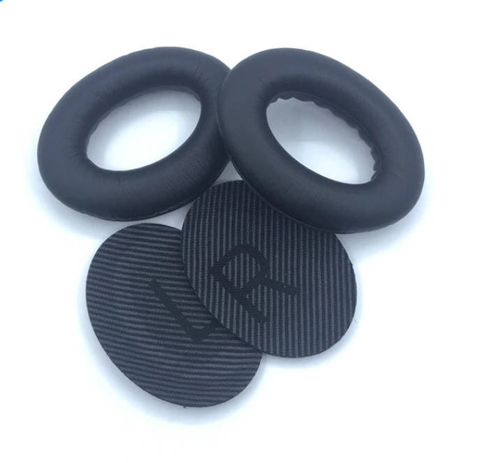 

Амбушюры для наушнков Bose QuietComfort QC35 QC25 QC15 QC2 Soundlink SoundTrue AE2i Цвет Черный Black