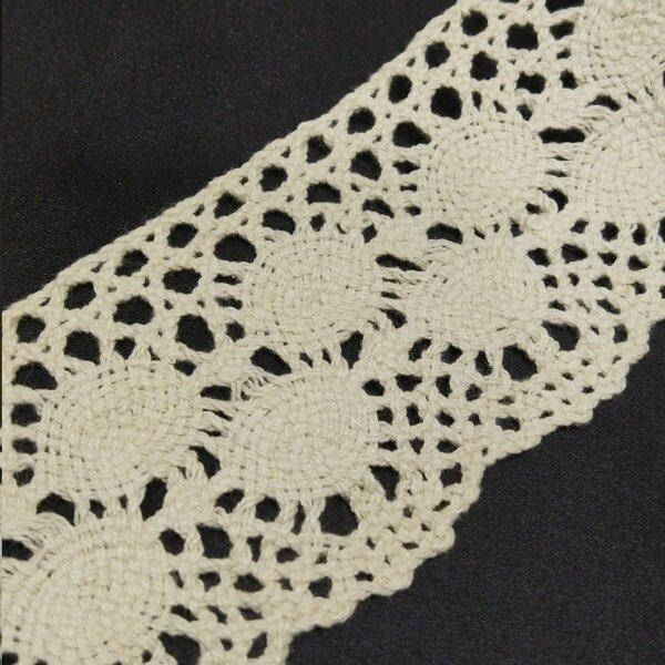 

(1 метр) кружево льняное 6 см Цвет - Бежевый (М5651-2)