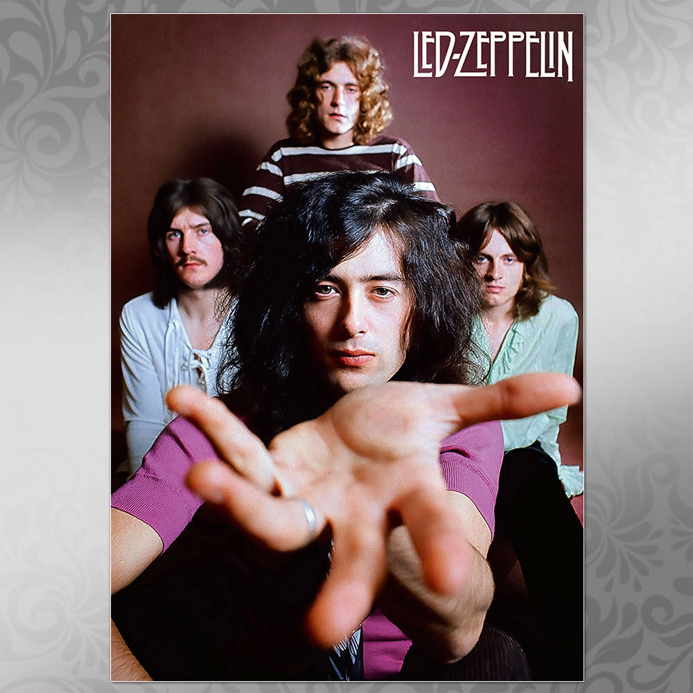 

Плакат Рок Led Zeppelin 007