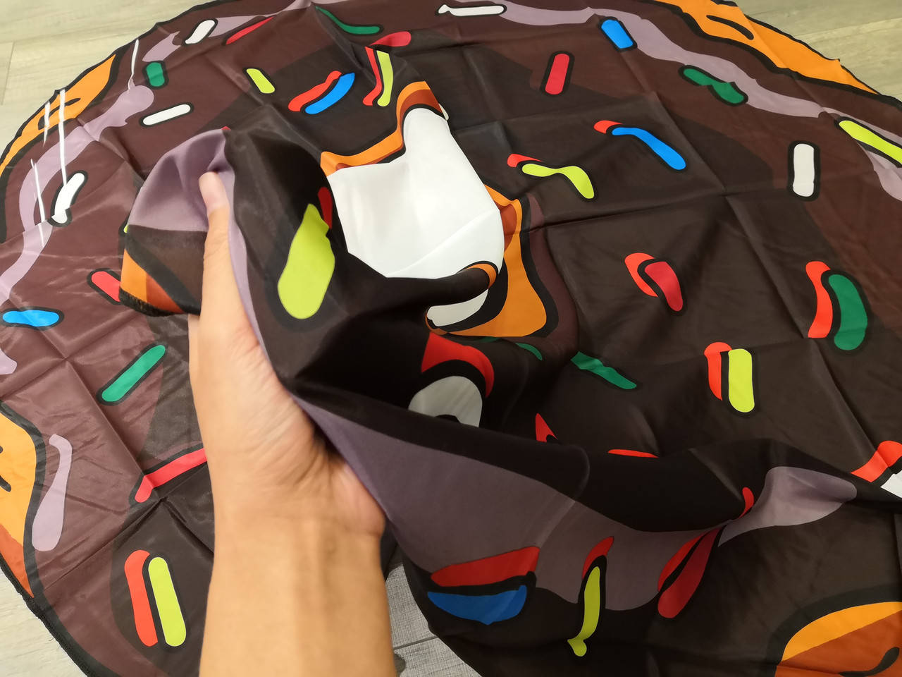 

Пляжная Подстилка-Парео Шоколадный Пончик