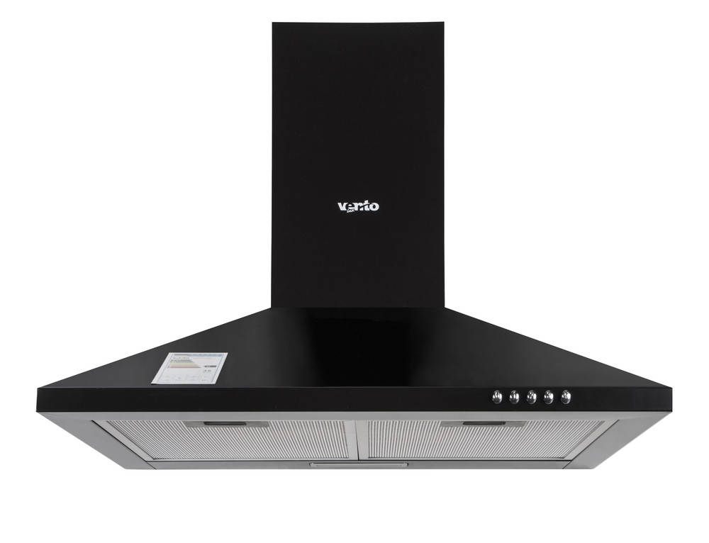 

Купольная вытяжка VENTOLUX LIDO 60 BK (700) черная