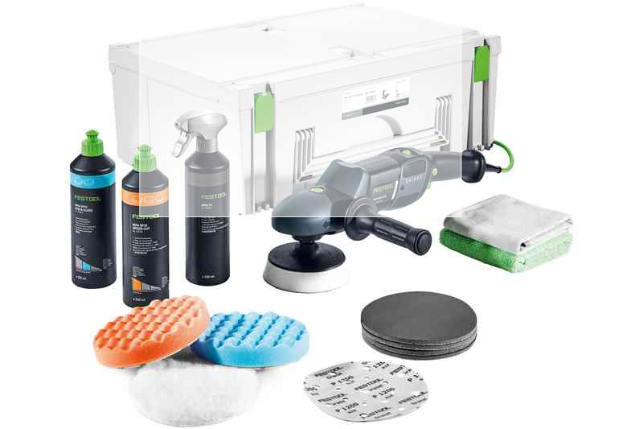 

Ротационная полировальная машинка FESTOOL RAP 150-21 FE-Set Wood SHINEX