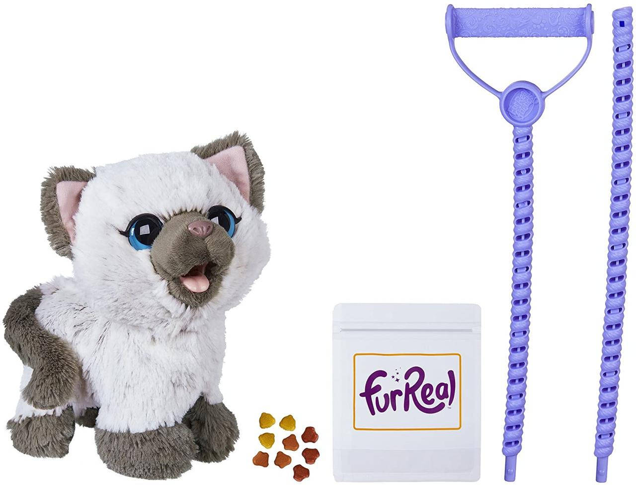 

Furreal Friends Интерактивный забавный котёнок Ками FurReal Kami, My Poopin Kitty C1156, Серый