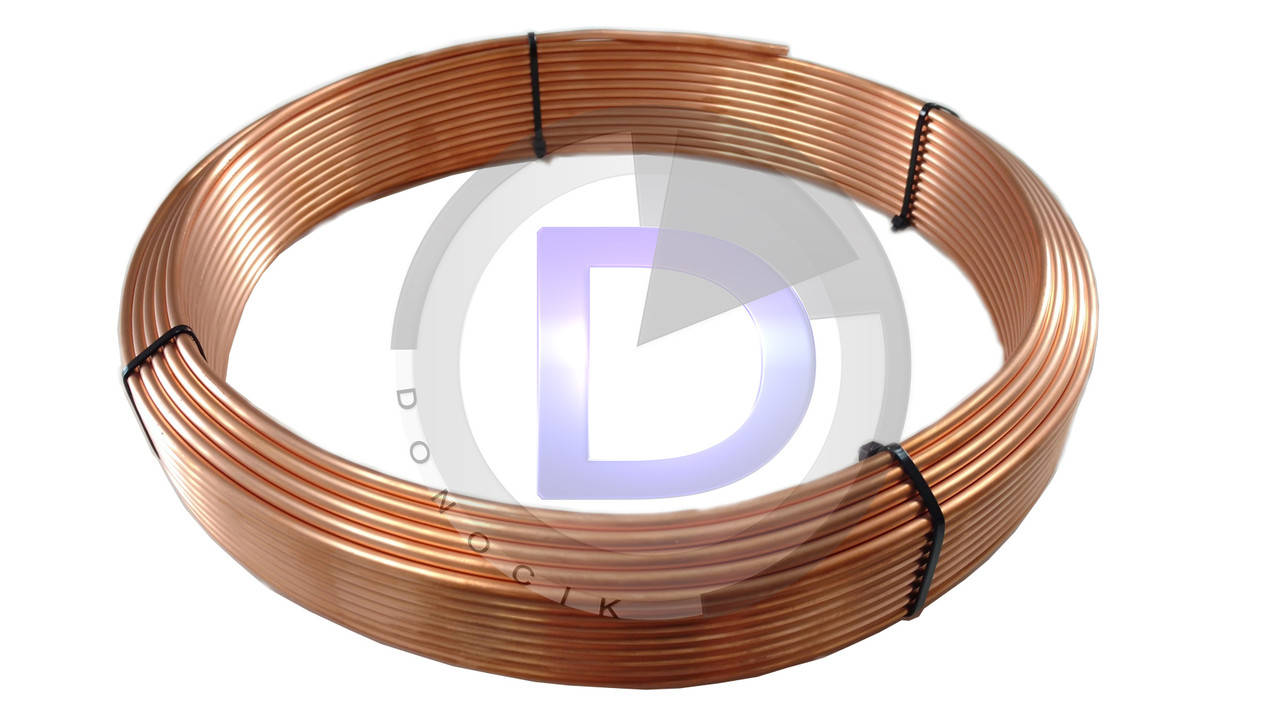 

Медная тормозная трубка 5 метров 4.75x0,9 3/16"