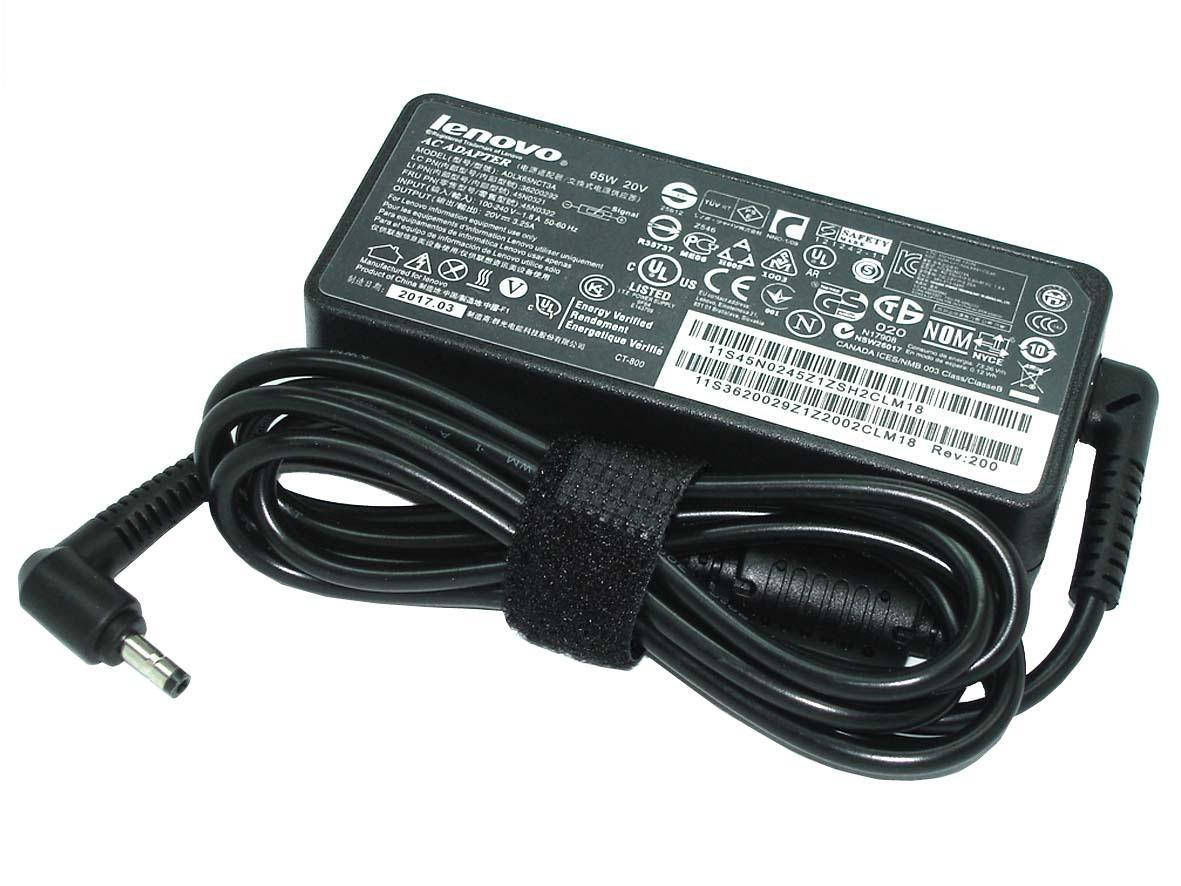 

Блок питания для ноутбука Lenovo 20V 3.25A 65W 4.0*1.7mm