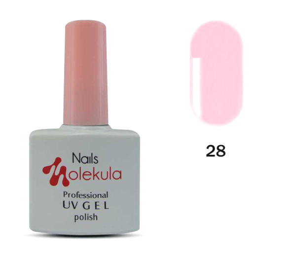 

Гель-лак Nails Molekula Professional №28 Розовый френч