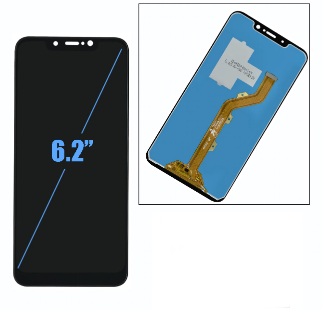 

Дисплей для Tecno Spark 3 pro (KB8) + сенсор Nebula Black, Черный