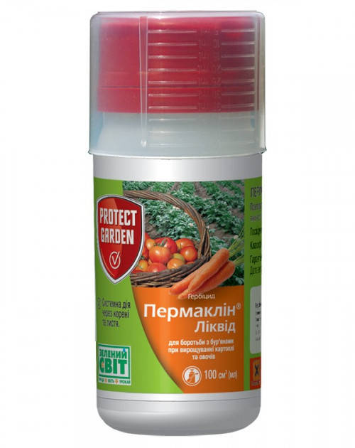 

Гербицид ПЕРМАКЛИН (ЗЕНКОР) ЛИКВИД SC 600 к.с. Bayer 100 мл