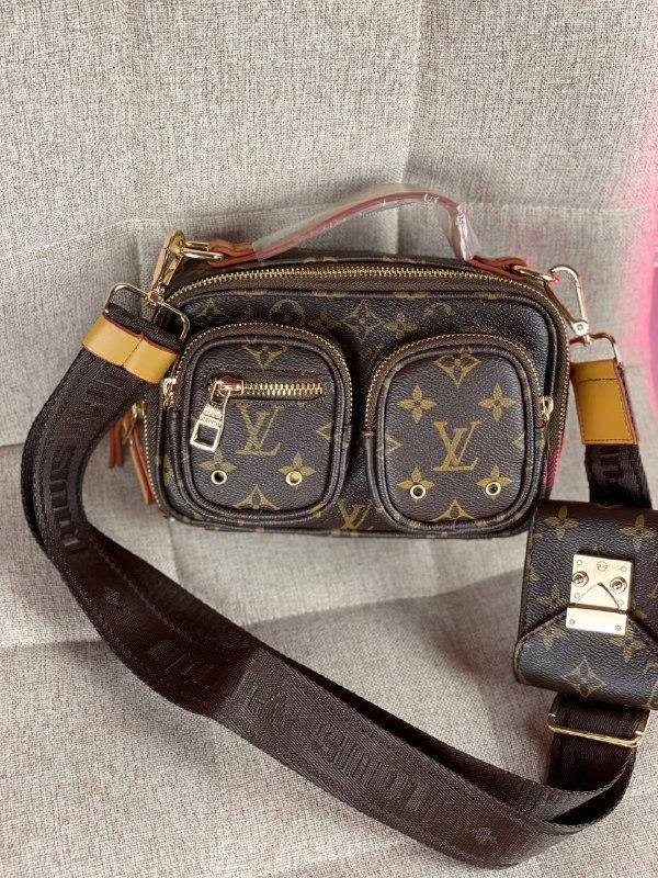 

Стильная Женская сумка LV BROW Женская сумка Луи Виттон коричневого цвета, Коричневый