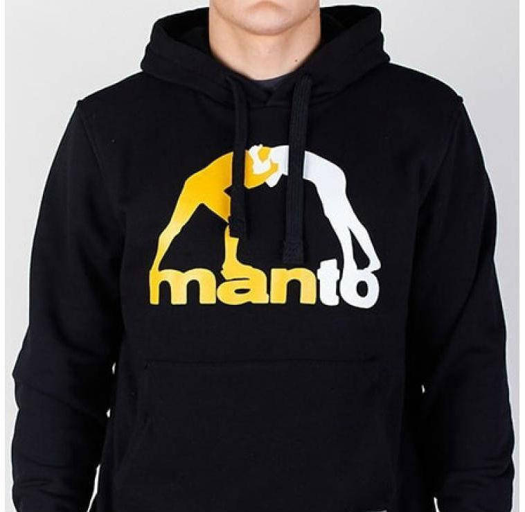 

Худи манто | черная толстовка Manto L, Черный