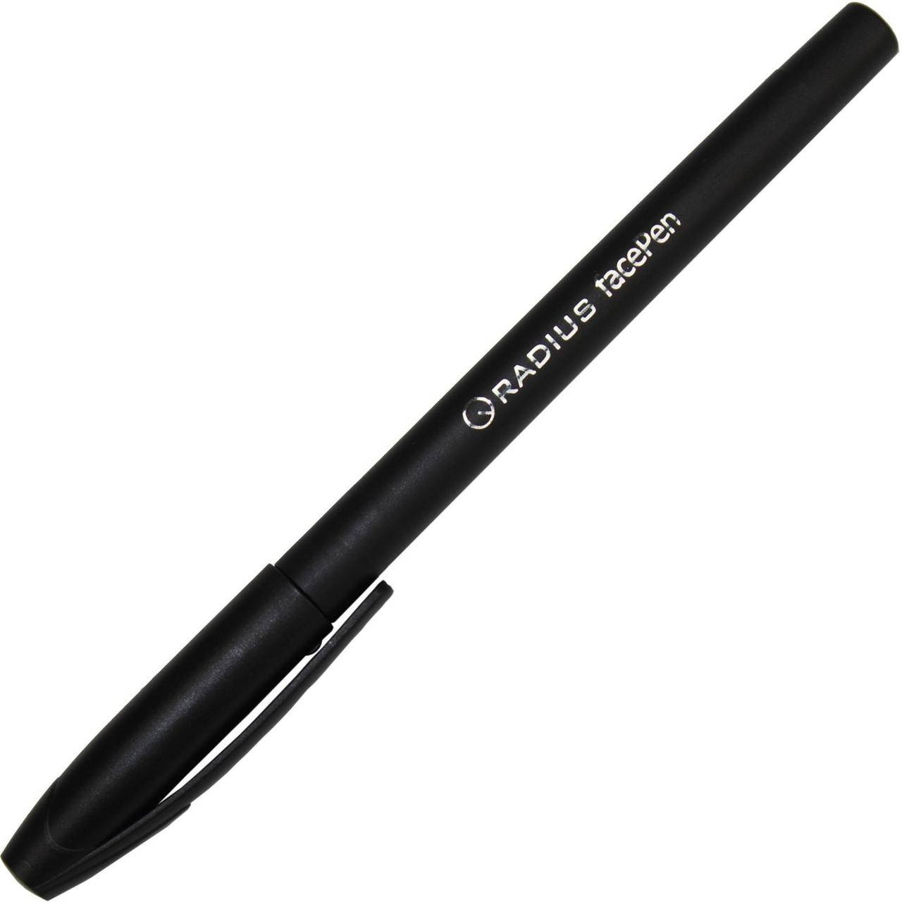 

Ручка шариковая Radius Face pen 7890 0,7мм черная