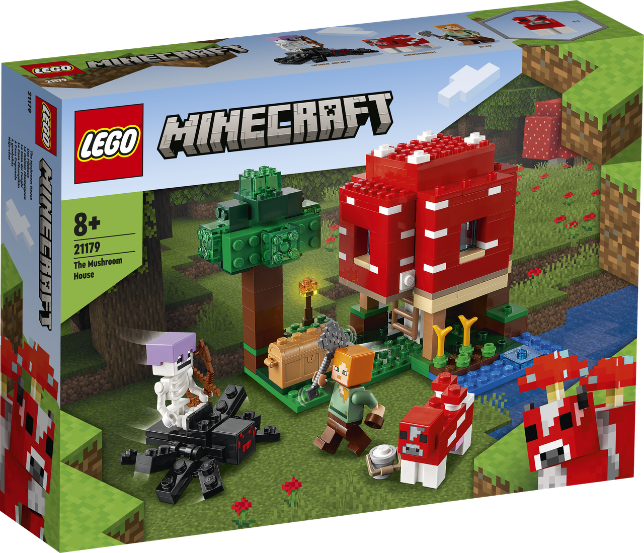 

LEGO ЛЕГО Minecraft Грибной дом 21179