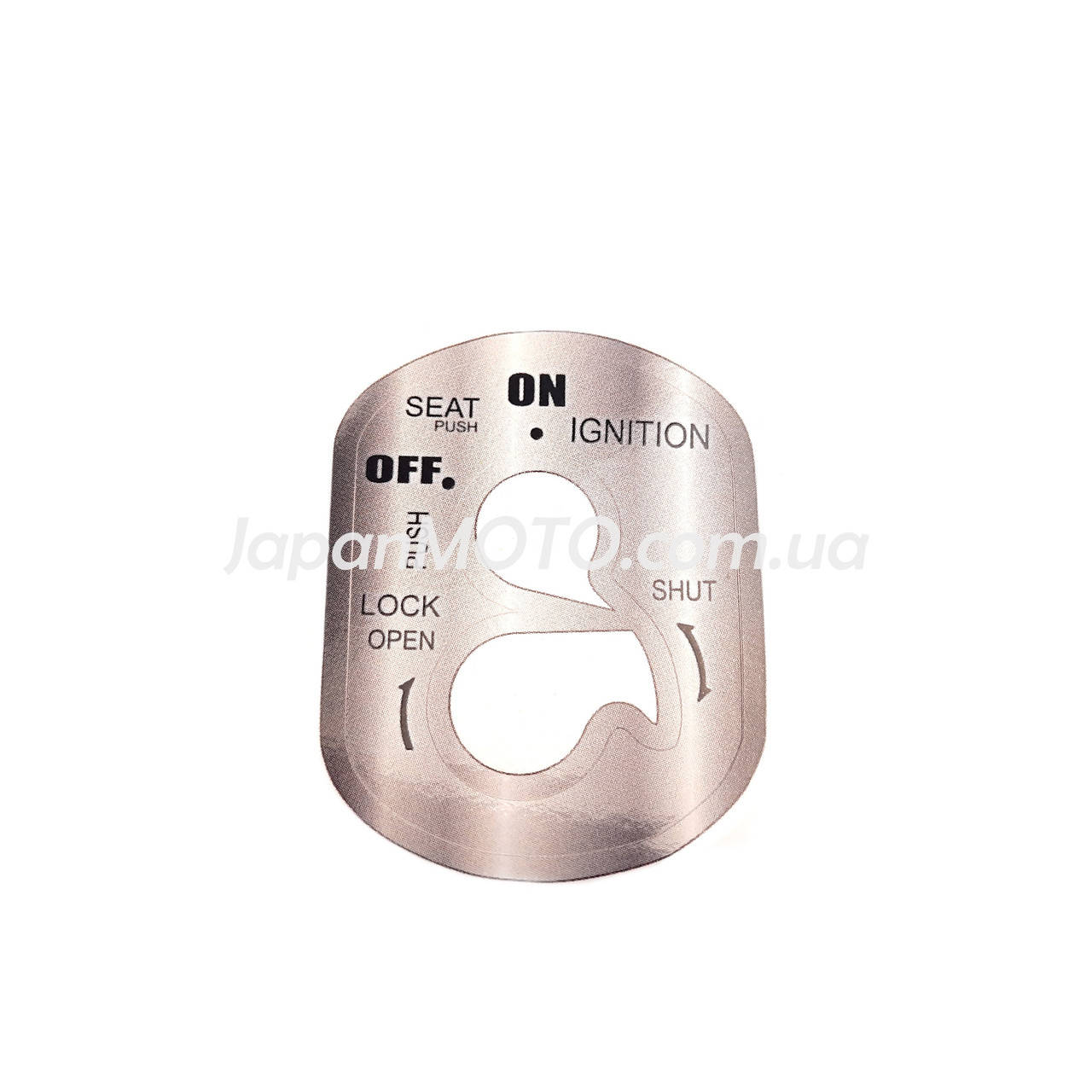 

Наклейка замка зажигания Honda DIO AF-34/35 (серебро) SALO