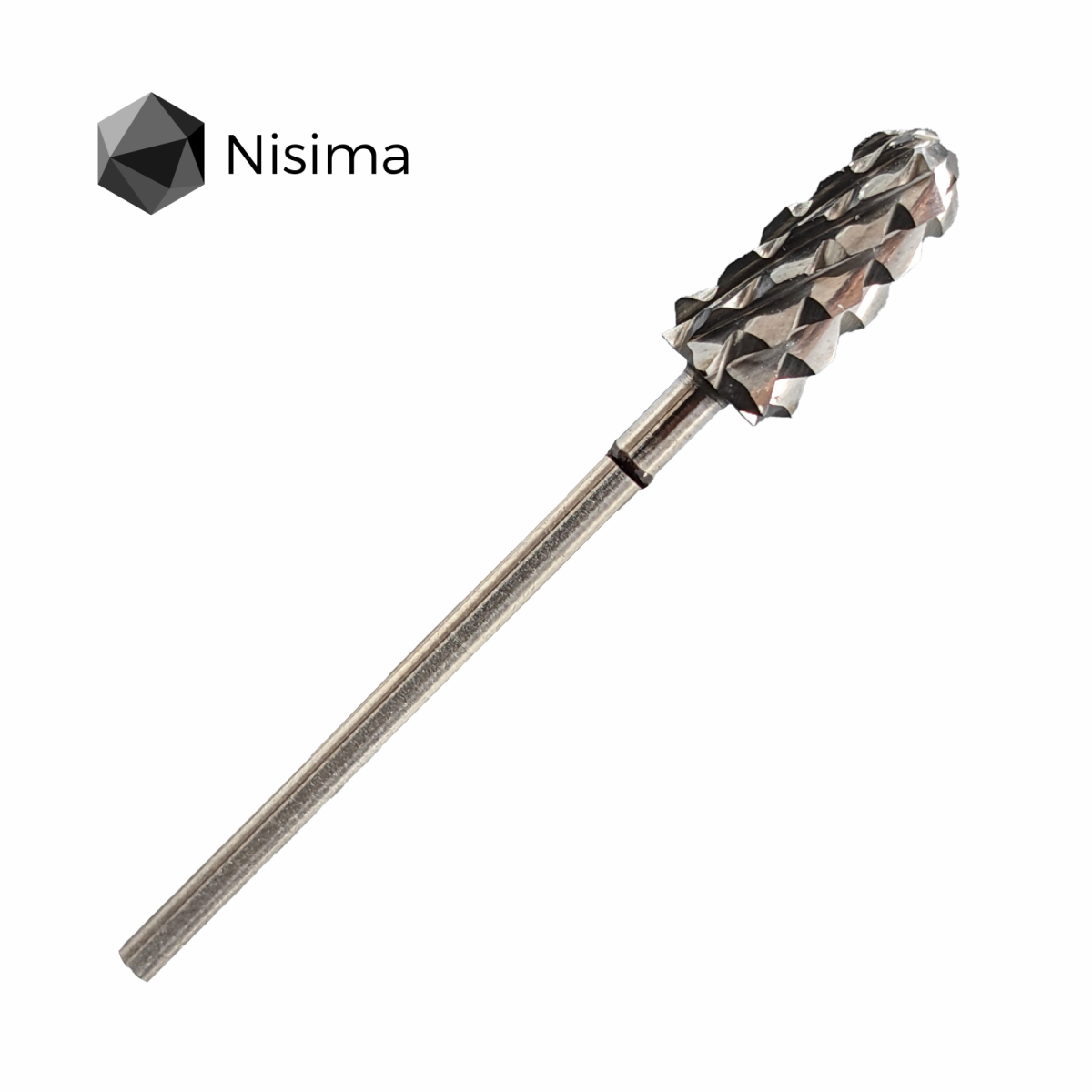 

Конус з рівними боками чорний абразив H_716eK Nisima, Черный