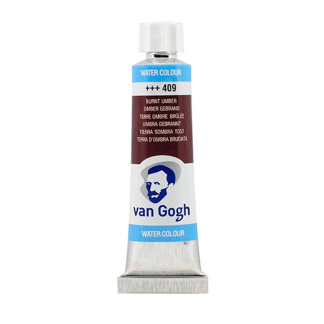 

Краска акварельная Van Gogh (409), Умбра паленая, туба 10 мл, Royal Talens