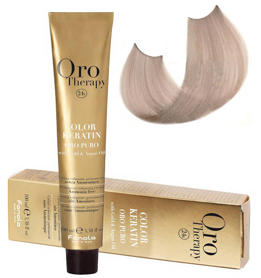 

Крем-краска безаммиачная для волос Fanola Oro Therapy №11/7 Superlight platinum blonde iris 100 мл (3069Qu)