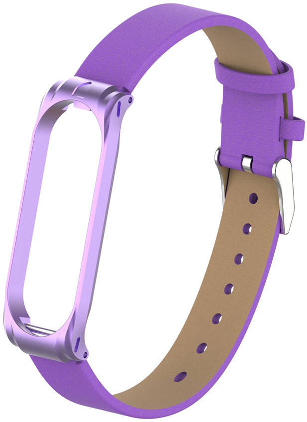 

Кожаный Браслет MultiColor для Mi Band 4 (Сяоми Ми Бэнд 4)