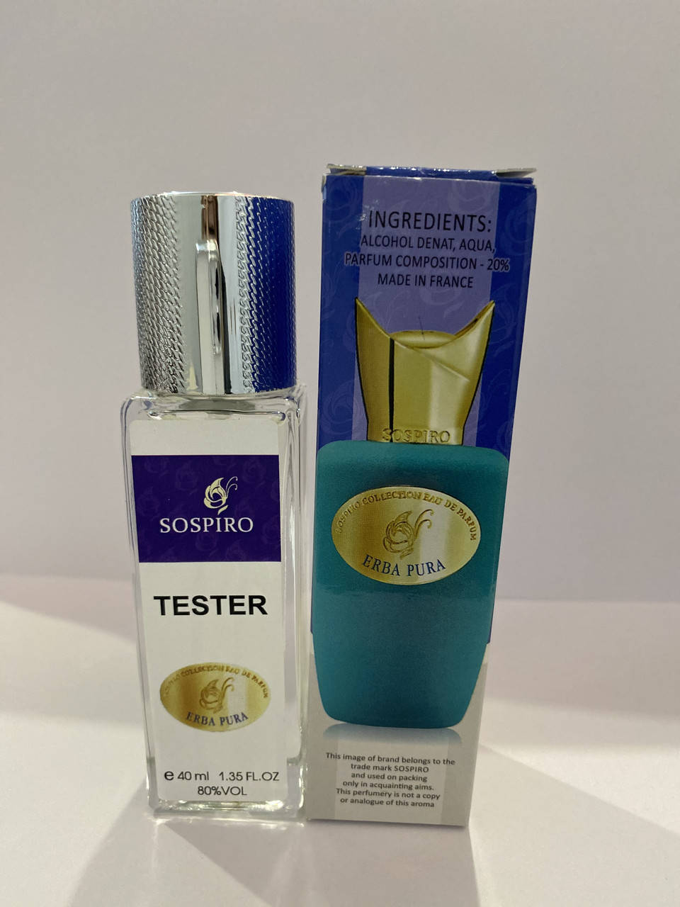 

Женский тестер люкс Sospiro Perfumes Erba Pura