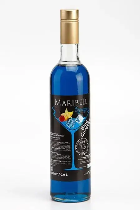 

Сироп Блю Кюросао Maribell 900 г