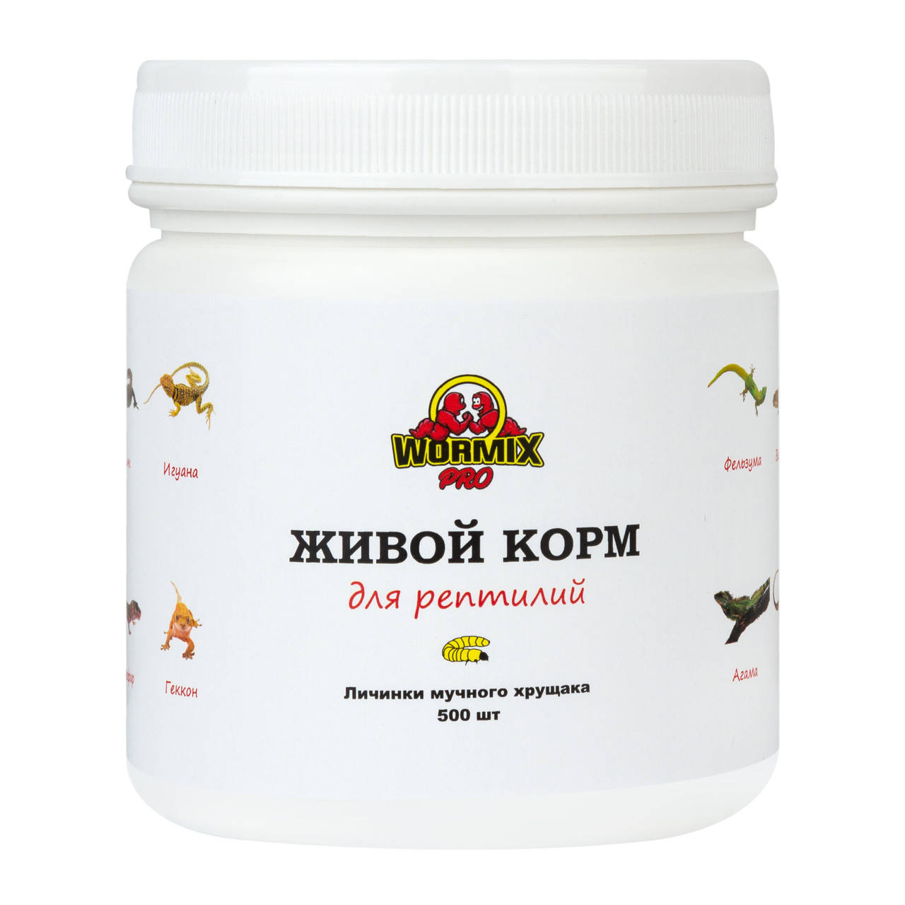 

Живой корм для рептилий – Мучной хрущак 500 шт. Мучник