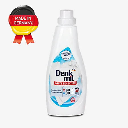 

Гель-концентрат для стирки белого белья DenkMit White Sensation​​​​​​​, 1000 мл.