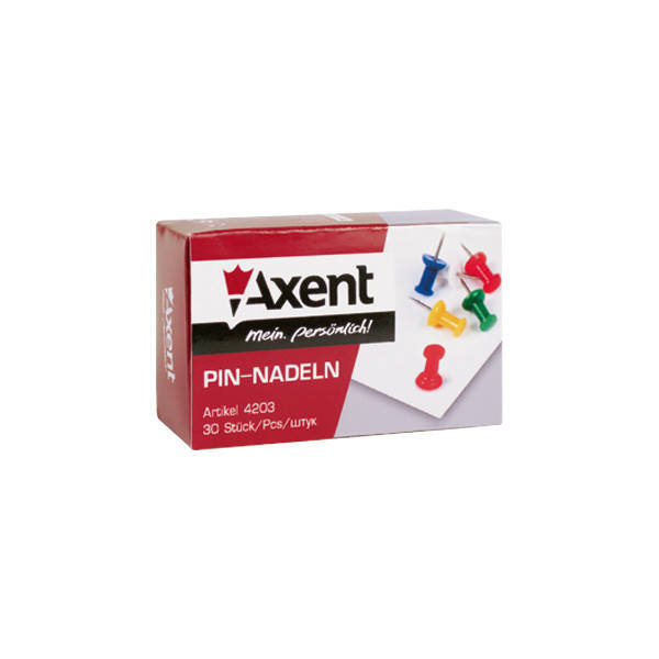 

Кнопки-гвоздики 30 штук Axent