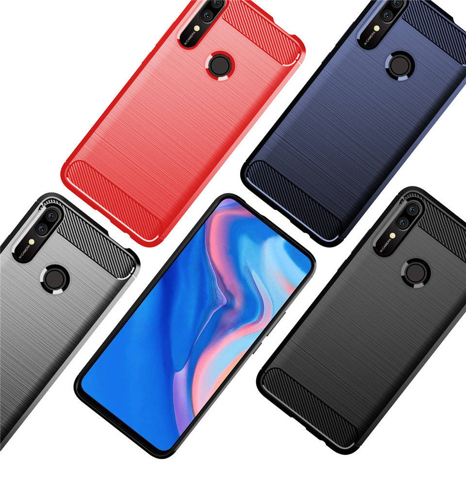 

TPU чехол накладка Urban для Huawei P Smart Pro 2019 (4 цвета), Разные цвета