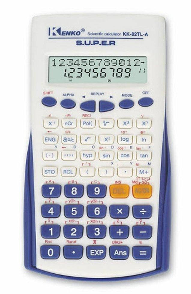 

Калькулятор Kenko Кk-82tl-a инженерный, 12 разрядный