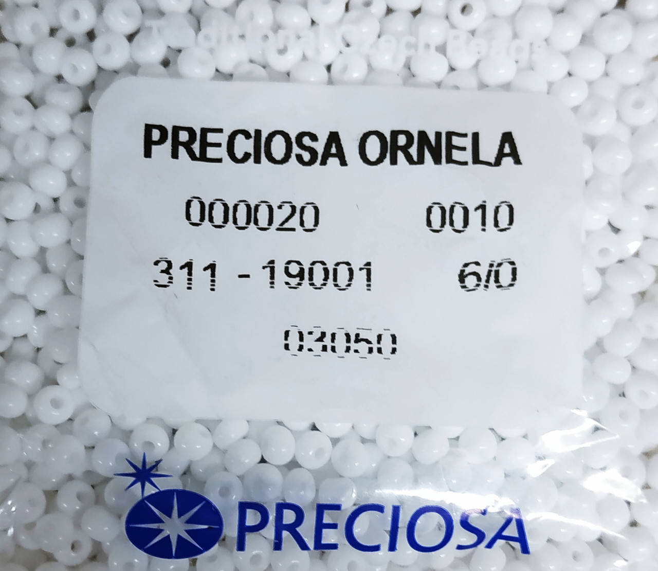 

Чешский бисер крупный Preciosa 03050 - (25г.)