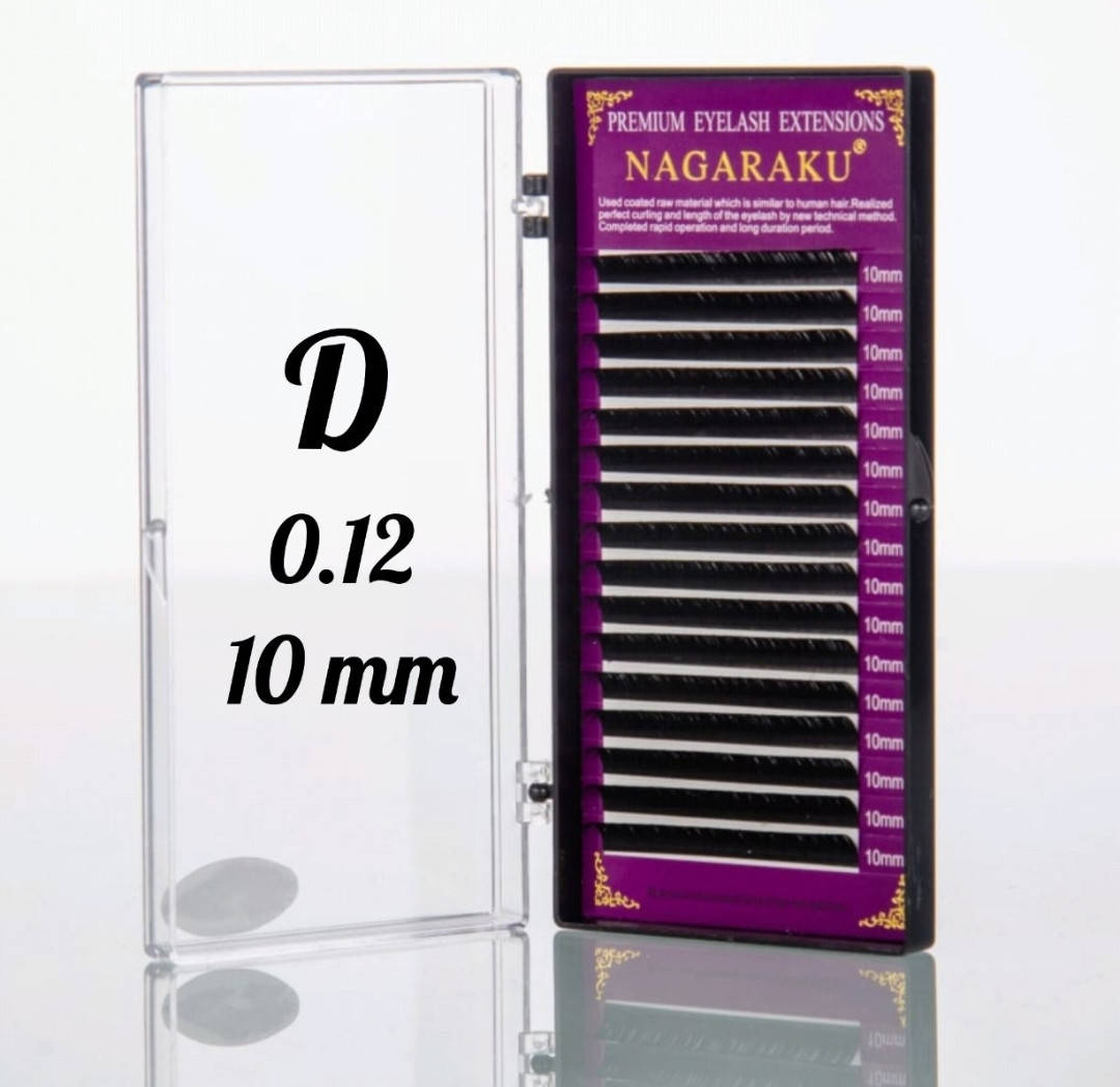 

Ресницы Nagaraku 0.12D - 10 мм