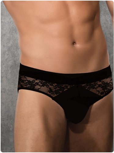 

Мужские трусы из кружева Doreanse 1353 2XL, Черный