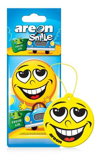 

Ароматизатор сухая карточка Areon Smile - Fresh Air