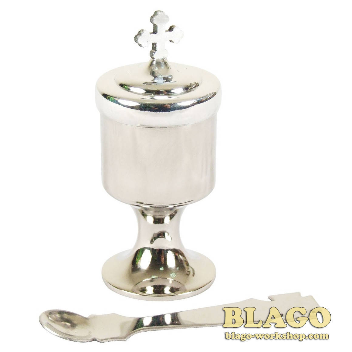 

Потир з лжицею, 5мл, Потир с лжицей, Portable communion chalice 5ml