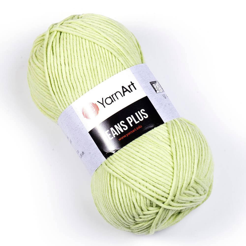 

Yarnart Jeans Plus № 11 салатовый