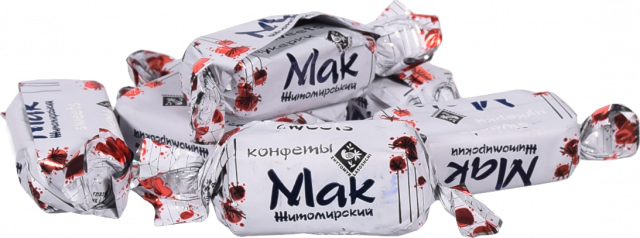 

Конфеты шоколадные "Мак Житомирский" 500г