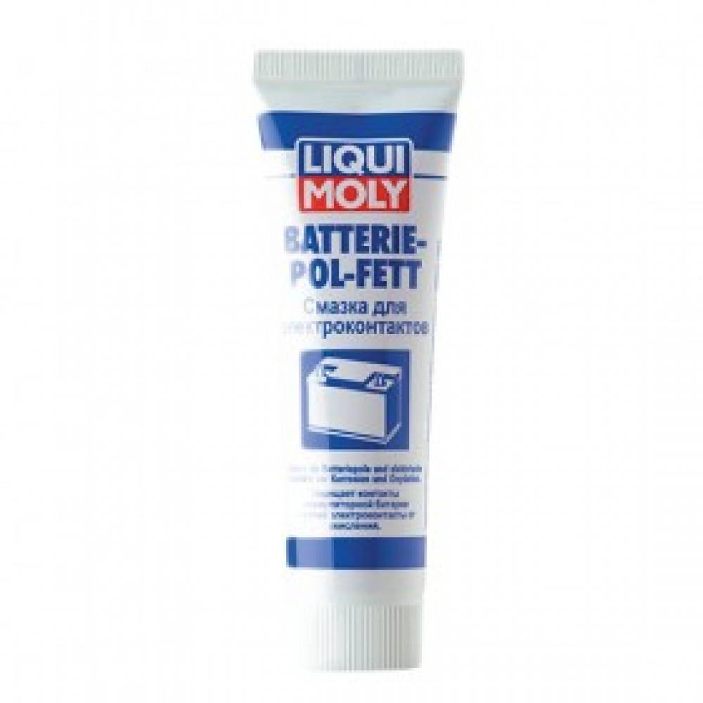 

Смазка для клемм аккумуляторов Liqui Moly Batterie-Pol-Fett 50 мл