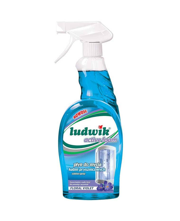

Средство для мытья душевых кабин Ludwik Active Foam, Людвик 750 мл