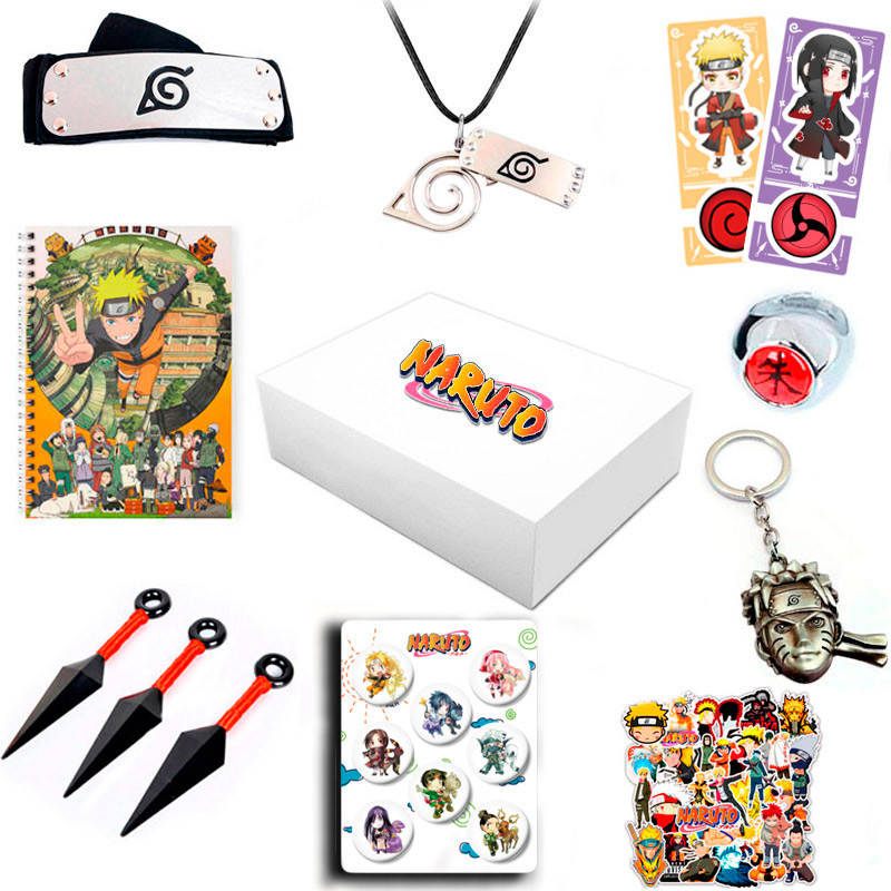 

Подарочный Набор Наруто Аниме Бокс Naruto Box Set (7702)