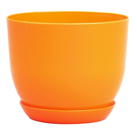 

Кашпо "Класик" с подставкой 22см, 5л Оранжевый